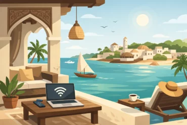 Lamu Stay with WiFi for Easy Island Living